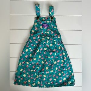 Kids Vintage Corduroy Overall Dress